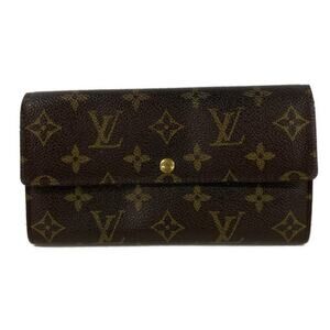 Louis Vuitton Pochette Porte Monnaie Credit Monogram Long Wallet M61725